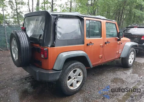 2011 Jeep Wrangler Unlimited Sport из США, поврежденный, VIN 1J4BA3H12BL524010